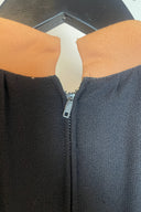 Vintage 60's Sleeveless Abstract Maxi Dress w/ Attached Shorts image 4