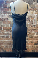 Little Joe Black Slip Lace Midi Dress image 3