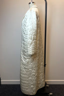 Lmagnin Quilted Cream Robe Coat image 1