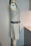 Vintage Phyllis Sportswear Leather Belted Mini Dress image 1