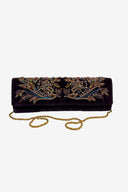Roberto Cavalli Long Velvet Clutch image 0