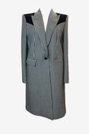 Givenchy Houndstooth Structured Coat