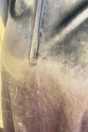Mr K Gunmetal Silver Velvet Maxi Dress image 4