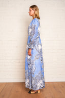 Vintage Sekers Fabric Hostess Gown image 2
