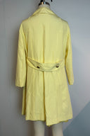 Vintage Lemon Trench Coat image 2