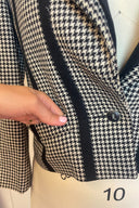 Louis Feraud Houndstooth Tailored Blazer image 3