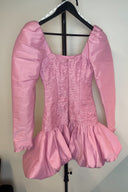 Aje Bijou Ruffled Pleated Taffeta Mini Dress image 3