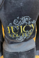 Juicy Couture Navy Velour Tracksuit Set image 2