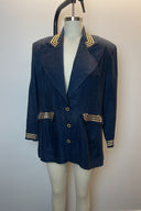 Costa Moda Sailor Style Linen Blazer image 5