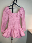 Aje Bijou Ruffled Pleated Taffeta Mini Dress image 4