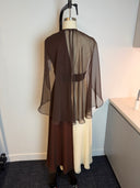 Habe Garments Sydney Vintage Two Tone Gown with Shawl image 4