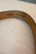 Moschino Blue Abstract Belt image 2