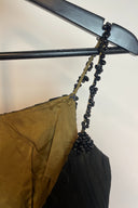 Vintage "Chanel Gowns" Pleated Silk Midi Dress image 2