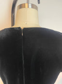 Celine Velvet Lace Up Mini Dress image 2