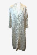Lmagnin Quilted Cream Robe Coat
