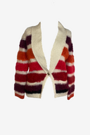 Sonia Rykiel Striped Knit Cardigan image 0