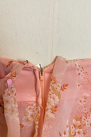 Vintage Dundee Fashions Floral Draped Midi Dress image 3