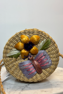 Cane Butterfly Bucket Bag image 3