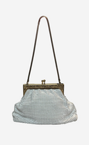Glomesh White Kiss Clutch Bag image 0