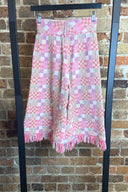 Vintage Textured Blush Culotte Set image 8
