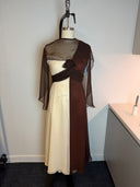 Habe Garments Sydney Vintage Two Tone Gown with Shawl image 2