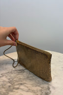 Glomesh Small Rectangle Gold Clutch Purse image 1