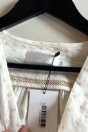 Zimmermann V Neck Cream Midi Dress image 4