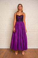 Jean-Louis Scherrer Paris Purple Couture Gown image 3