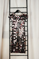 Paco Rabanne Sequin Chain Mail Mini Dress image 8