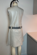 Vintage Phyllis Sportswear Leather Belted Mini Dress image 2