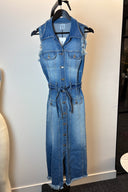 Sass & Bide Sleeveless Denim Midi Dress image 2
