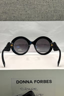 Dolce & Gabbana Black Round Sunglasses image 3