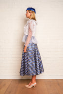 Perri Cutten Flower Detail Midi Skirt image 1