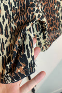 Vintage Vanity Fair Leopard Girdle w/ Garter Clips image 3
