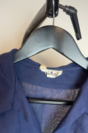 Vintage 60s Jo Matthews Pleat Sleeve Crop Top image 3