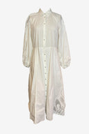 Witchery White Cotton Broderie Dress image 0