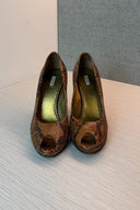 MiuMiu Exotic Snakeskin Pumps image 2