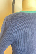 Lilly Pulitzer Navy Knit Mini Dress image 3