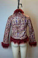 I.AM.GIA Leto Paisley Fur Jacket image 2