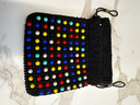 Vintage Colourful Beaded Pouch image 1