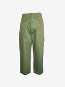Vintage Green Cargo Utility Trousers image 0