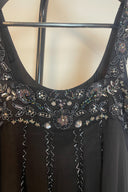 Vintage Mr K Embellished Handkerchief Hem Mini Dress image 1