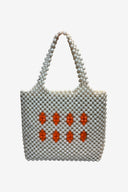 Vintage White Beaded Bag image 0