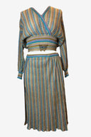 Rare Vintage Shimmer Missoni Skirt Set image 0