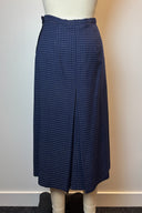 Fritzi Stoddard Mini Check Navy Blazer and Skirt Set image 5