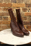 Unbranded Authentic Leather Lace Boots image 2